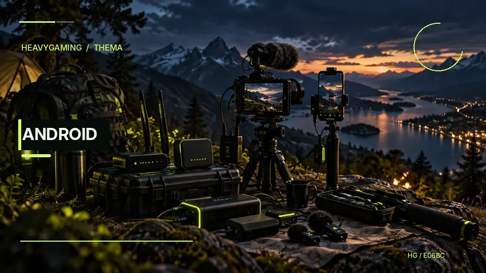 KI-generierte Illustration zu IRL Streaming, kein dokumentarisches Softwarebild